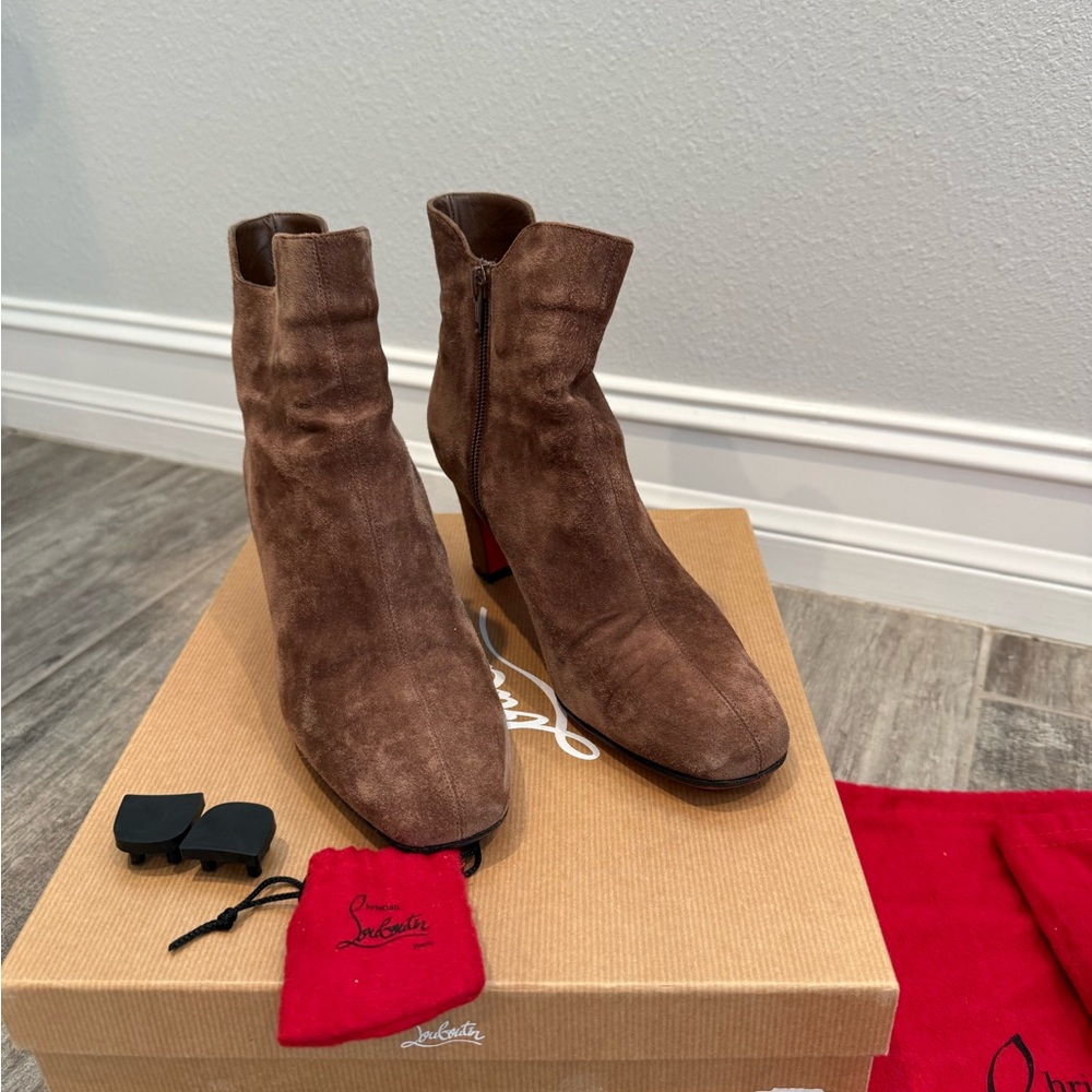 Christian Louboutin Tiagadaboots 70 Veau Velour